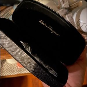 Salvatore Ferragamo Sunglasses case black